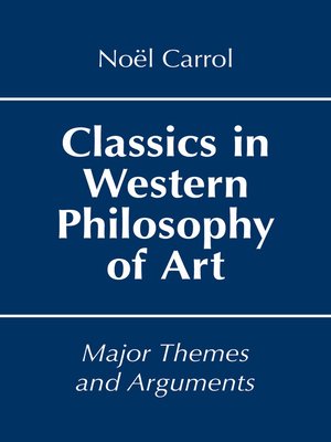 cover image of Classics in Western Philosophy of Art